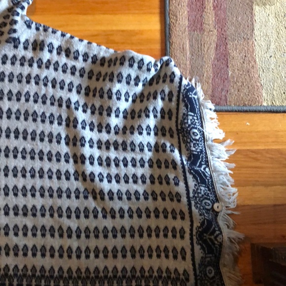 Poncho blue and gray - Picture 5 of 6